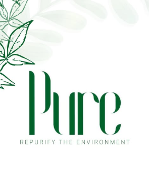 Pure is advocating for green solutions and environmental sustainability for a brighter future.